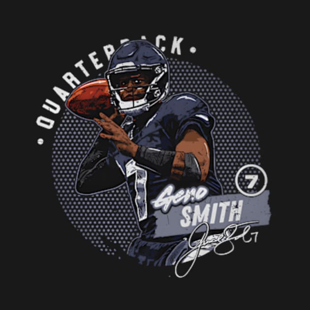 Geno Smith Seattle Dots by Lonacrumton