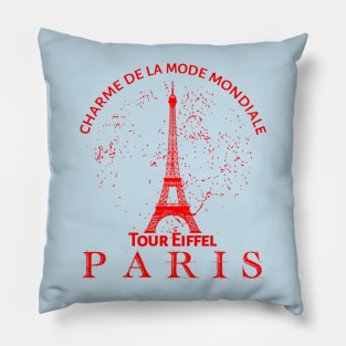 Eiffel Tower Paris Pillow