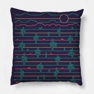 Saguaro Sunrise Pillow