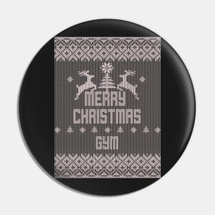 Merry Christmas GYM Pin