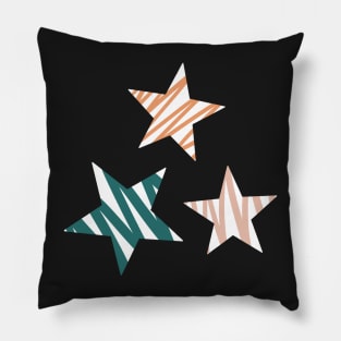 Set of zig zag stars Pillow