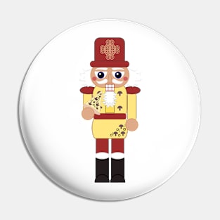 Veggie Pizza Nutcracker Pin