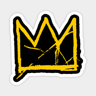 Basquiat King Crown Magnet
