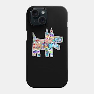 Dog Puppy Graffiti Urban Pop Phone Case