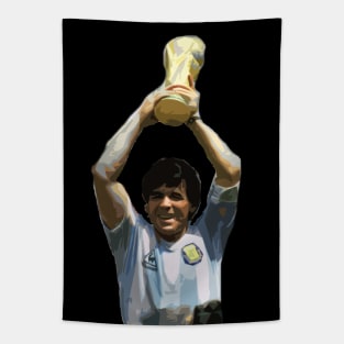 Maradona Campeon Tapestry