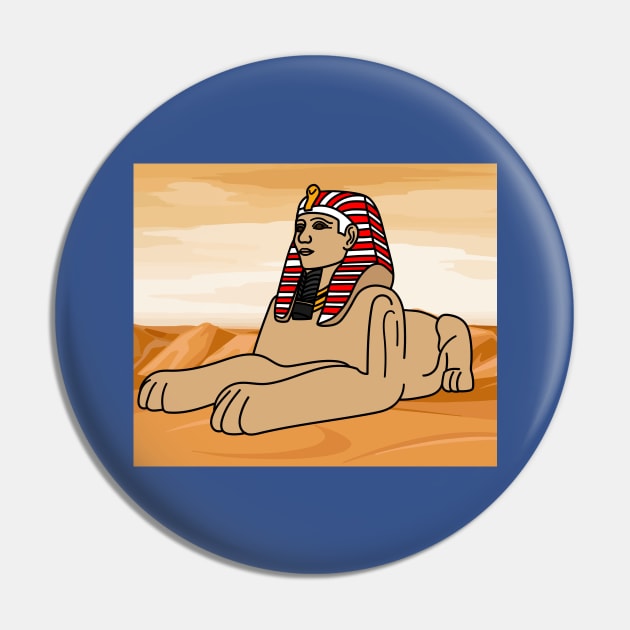 Egypt Sphinx Pharaopyramides Timeless Pin by flofin