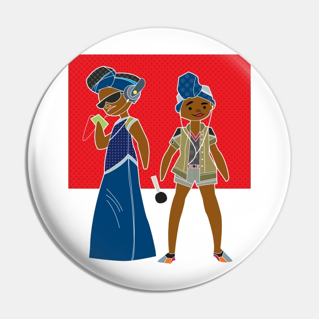 Afro Punk Style Pin by lushkingdom