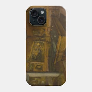 Billiard Room at Menil-Hubert by Edgar Degas Phone Case