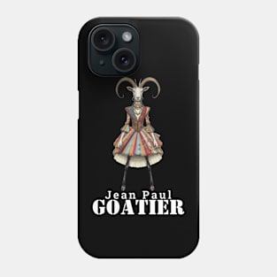 Jean Paul Goatier Fashion Designer Goat Billy Goat Gift For Goat Lover Anthropomorphic Phone Case