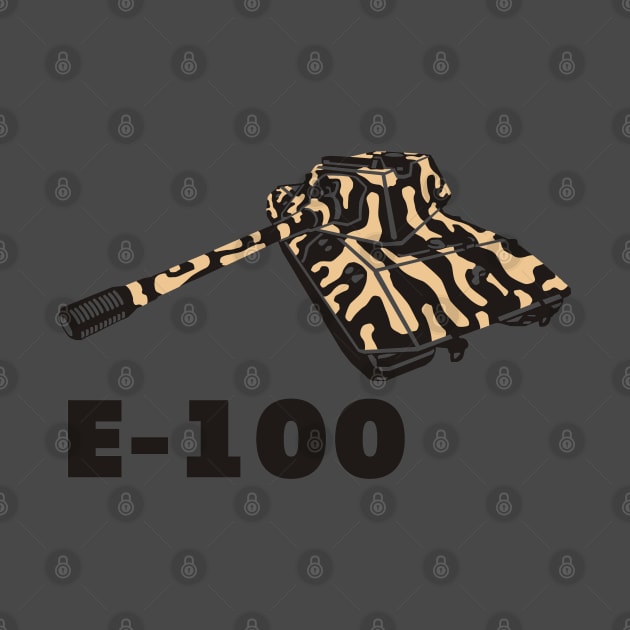 Tank E-100 by FAawRay