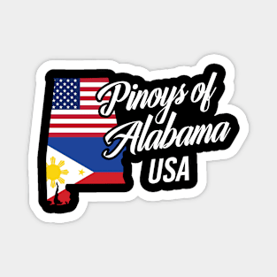 Filipinos of Alabama Design for Proud Fil-Ams Magnet