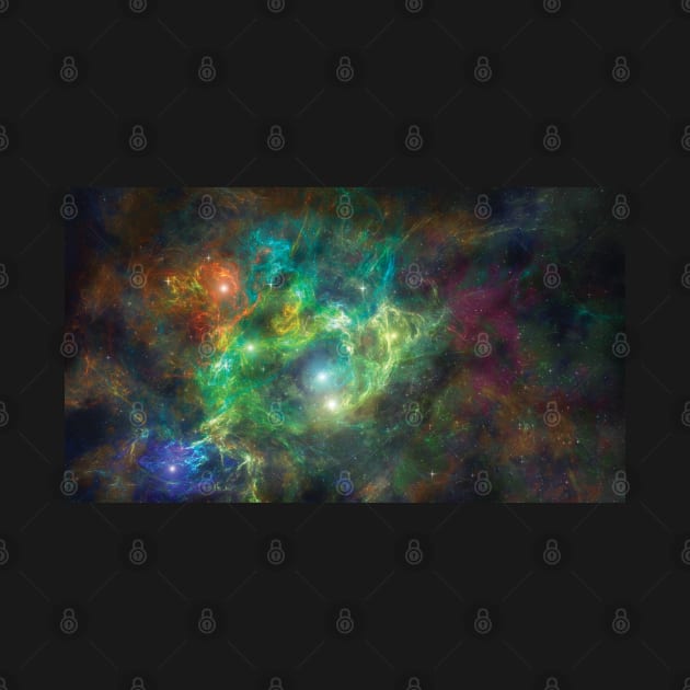 Nebulae And Stars by Ryan Rad