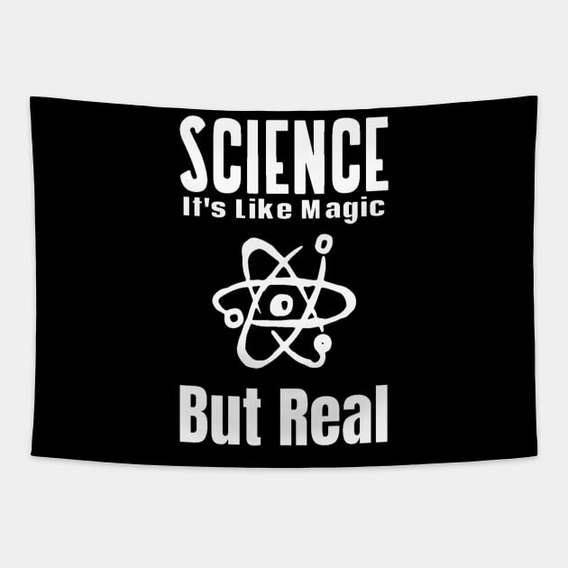 Science Like Magic But Real Tapestry by Hunter_c4 "Click here to uncover more designs"