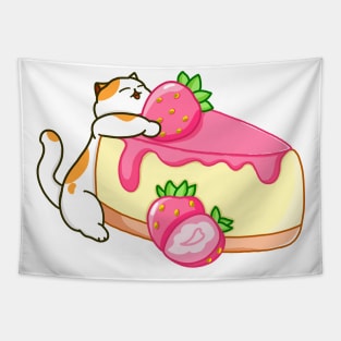 Strawberry Cake Tapestry