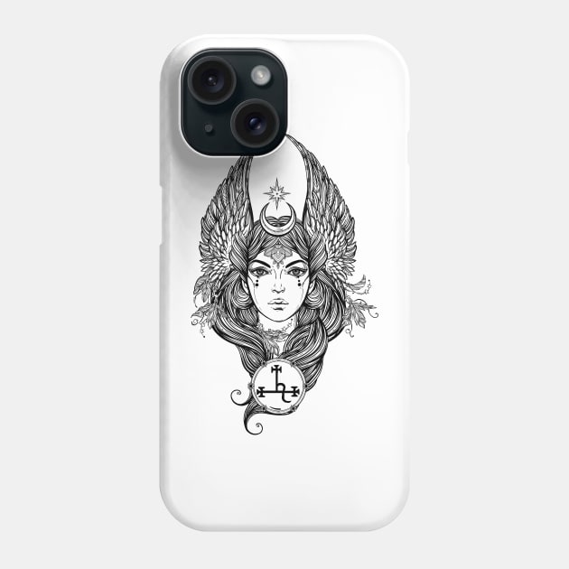 Lilith Phone Case by Wisdom-art