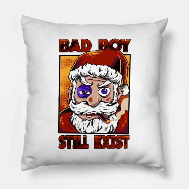 bad boy Pillow by spoilerinc