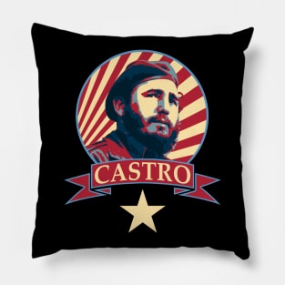 Fidel Castro  Socialism Propaganda Pillow