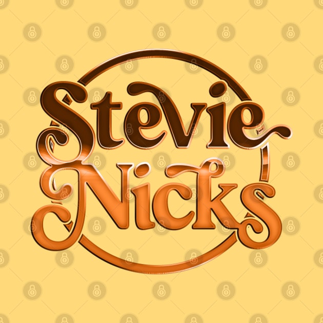 Stevie Nicks \\\\ Retro Style Fan Art Typography Design by DankFutura