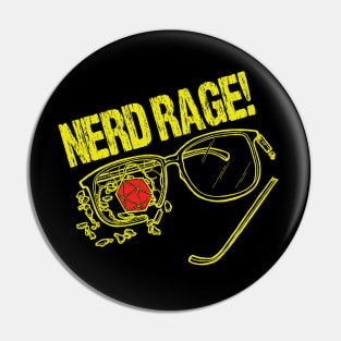 Nerd Rage Pin