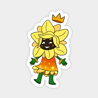 Sunflower Princess Magnet