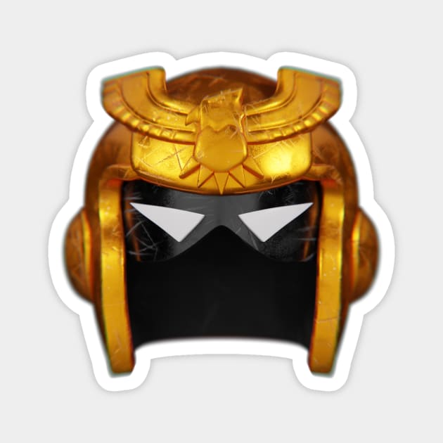 Falcon Helmet - Gold Magnet by Kinpraw