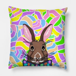 EASTER Bunny Easter Eggs Pillow