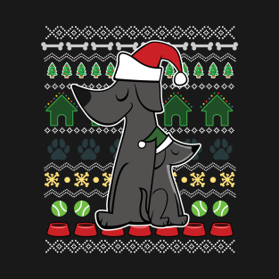 Dog Lover Ugly Sweater Christmas design T-Shirt