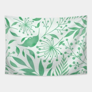 green foliage Tapestry