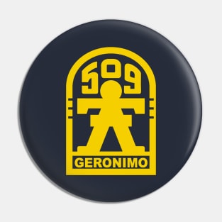 Mod.2 Geronimo 509th Airborne Parachute Pin