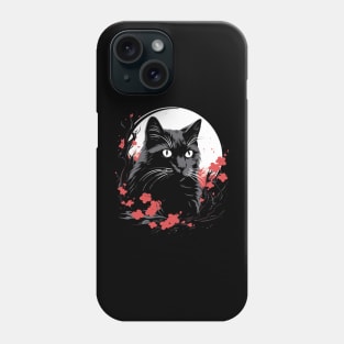 Cottagecore Goth Kawaii Anime Cat Gifts Men Girls Womens Cat Phone Case