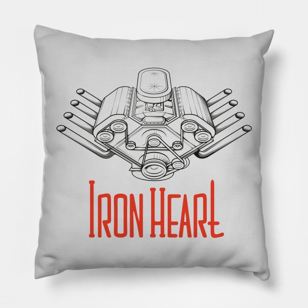 Iron Herat W Pillow by Rover