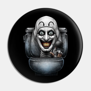 Horror toilet Monster #27 Pin