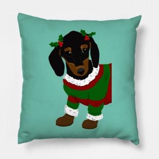 A Very Sausage Christmas Pillow