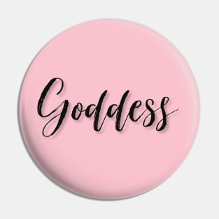 Goddess black Pin