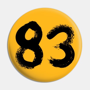 Number 83 Pin