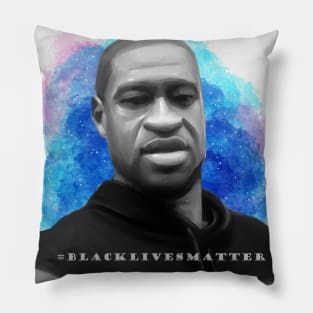 Justice for George Floyd Black Lives Matter Pillow