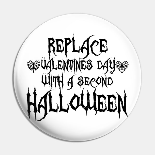 Replace Valentines Day With A Second Halloween Pin by joshp214