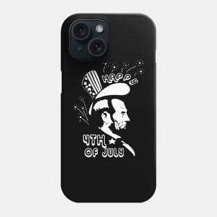 Abe 4th of July Design 1 Phone Case