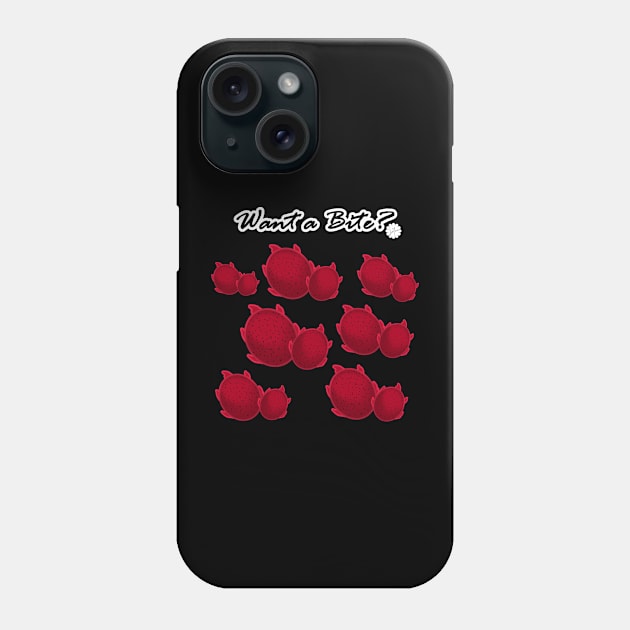 Dragonfruit Red Phone Case by LinYue