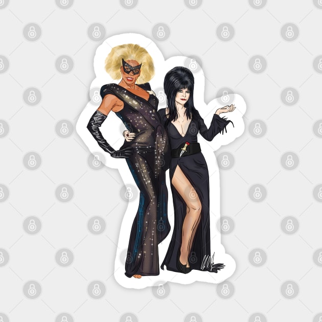Rupaul's Mistress of the Dark Magnet by 51Deesigns