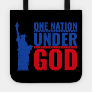 USA Nation Under God Design Tote