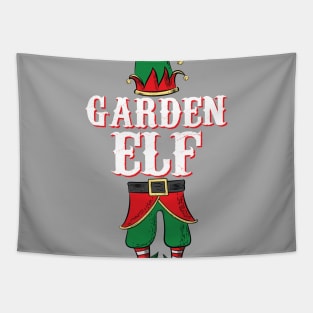 Garden Elf - Christmas Gift for Gardeners graphic Tapestry