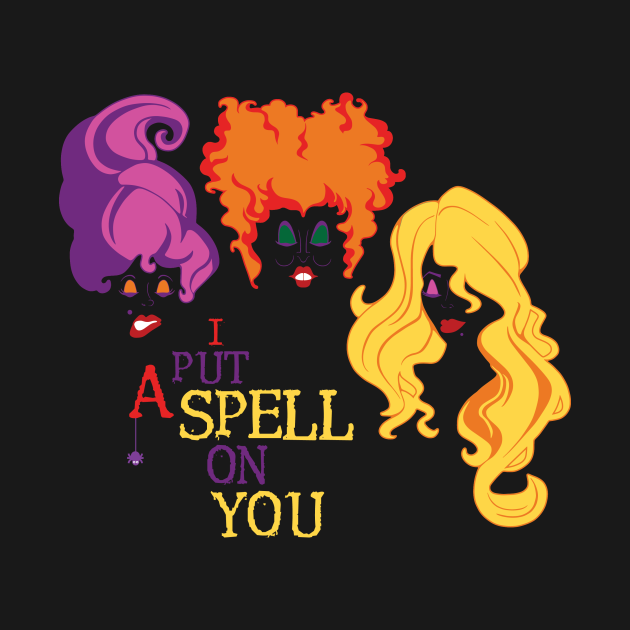 Sanderson Sisters Spell Hocus Pocus Long Sleeve TShirt TeePublic