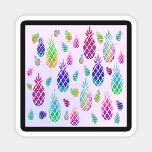 Pineapple Tie Dye Notebooks, Journals, Stickers & More! Magnet