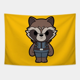 Rocket Racoon Chibi Tapestry