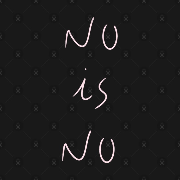 No is No by pepques