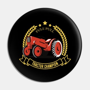 Tractor Champion Pin