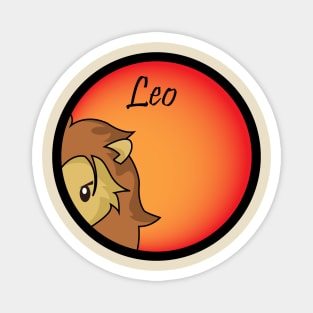 Leo Zodiac Astrology Magnet