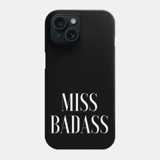 Badass Feminist - F for Feminist Phone Case