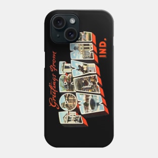 Greetings from Fort Wayne Indiana Phone Case